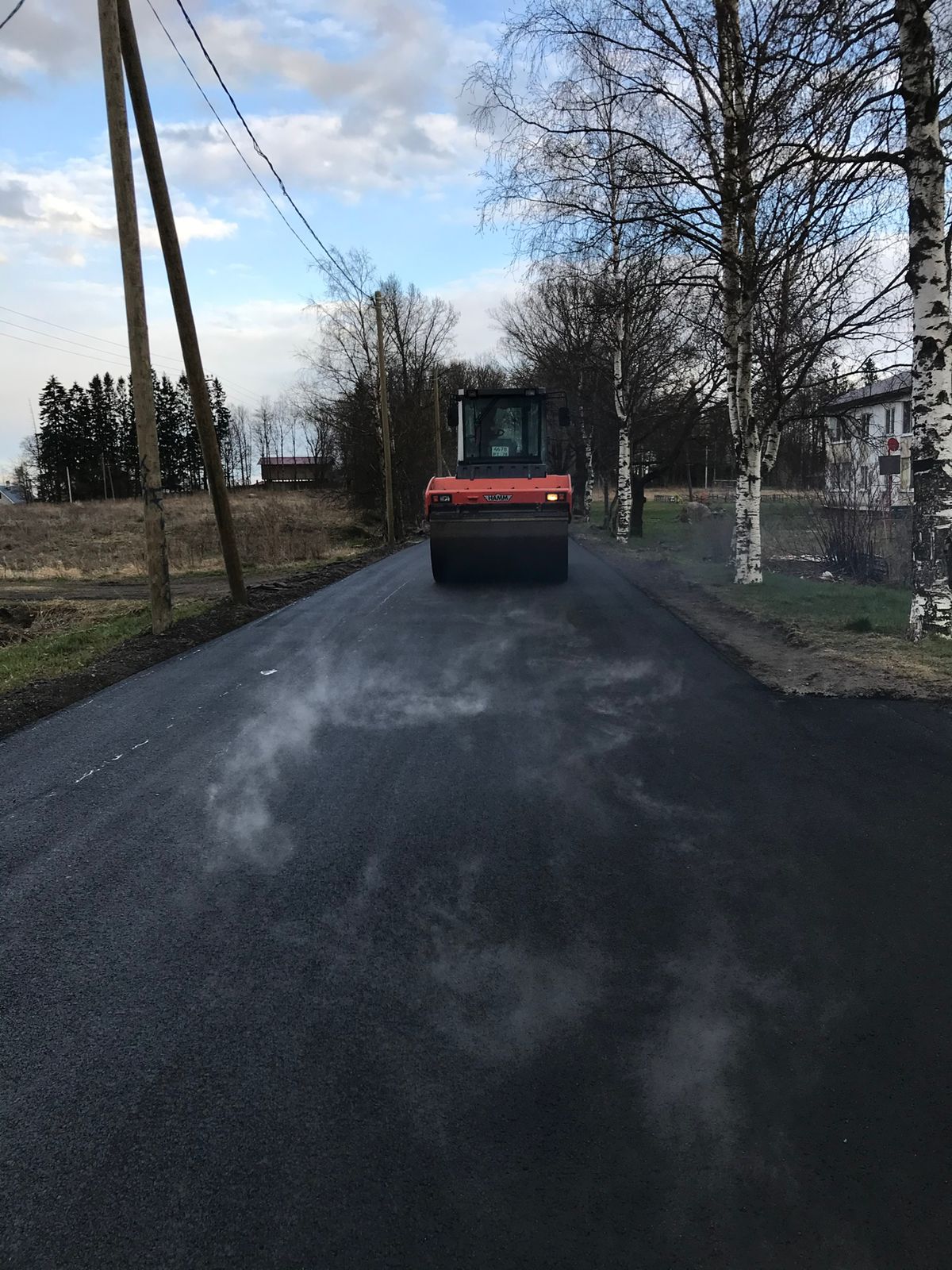 ул.Парковая, поселок Плодовое, 2021г. 